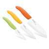 Picture of 5.5" Santoku, 4.5" Utility, 3" Paring - Orange/Yellow/Green