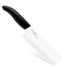 Picture of Revolution Ceramic 6" Nakiri Vegetable Cleaver - White