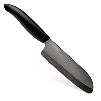 Picture of Revolution Ceramic 4.5" Mini Santoku Knife - Black