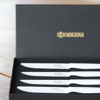 Picture of 4-Piece Micro-Serrated Ceramic Steak Knife Set - White