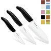 Picture of Revolution 3 Piece Ceramic Knife Set includes 5.5" Santoku, 4.5" Utility and 3" Paring Knife