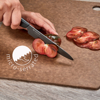 Picture of Revolution Ceramic 5" Micro Serrated Tomato Knife - Black