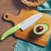 Picture of Revolution 2 Piece Ceramic Knife Set - Green/White 5.5" Santoku and 4.5" Utility