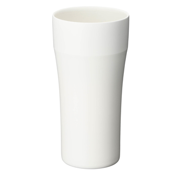 Picture of 14 oz  Ceramic Coated Tumbler - White